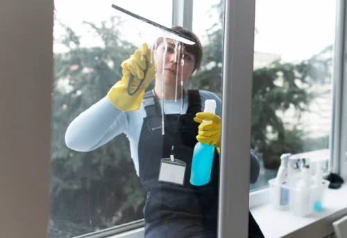 Nettoyage de vitres intérieures et extérieures à Terres-de-Caux